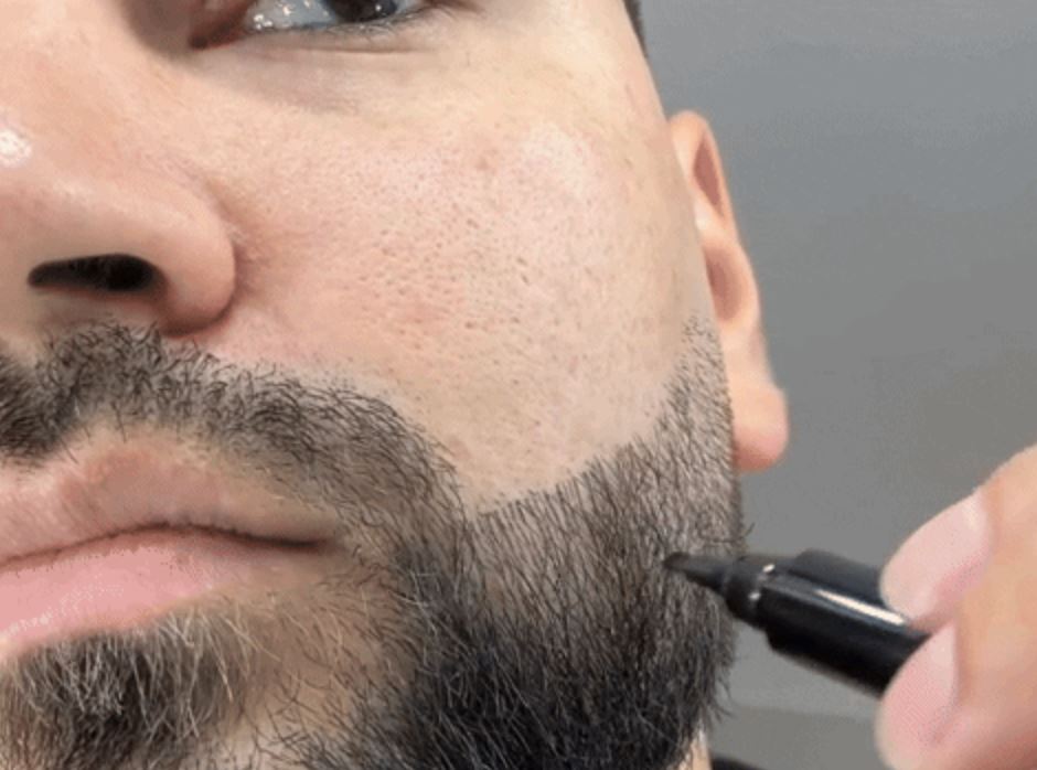 Delineador de Barba Suake Ultra-Resistente – Definición Impecable y Duradera