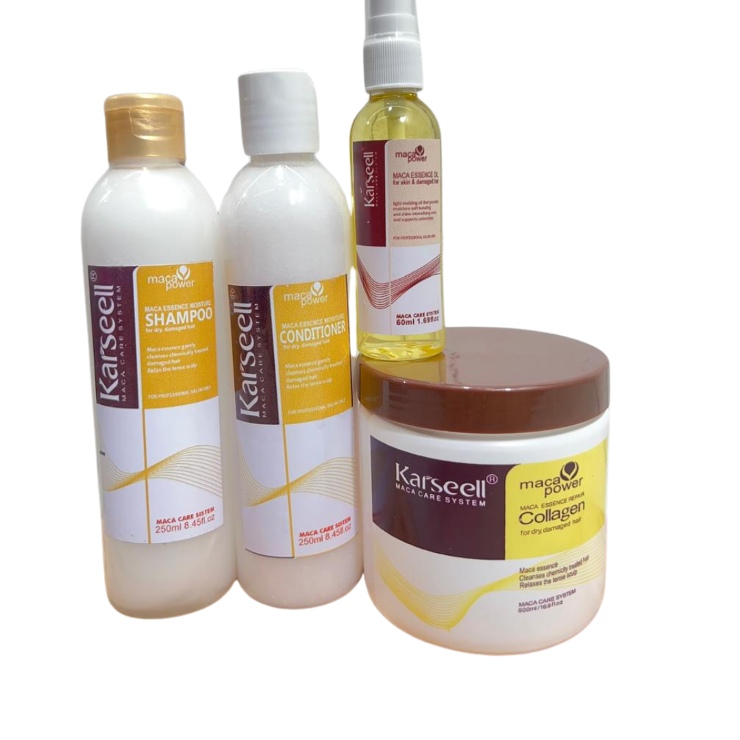 Recupera la Belleza de tu Cabello -  Kit Completo 4x1